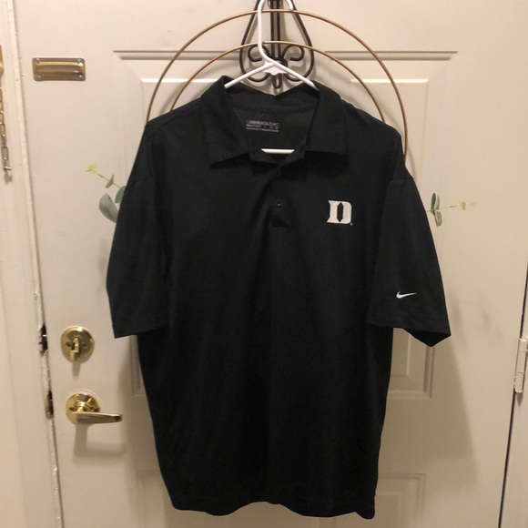 Nike Other - Men’s Nike Golf Fit dry Duke Polo size large
